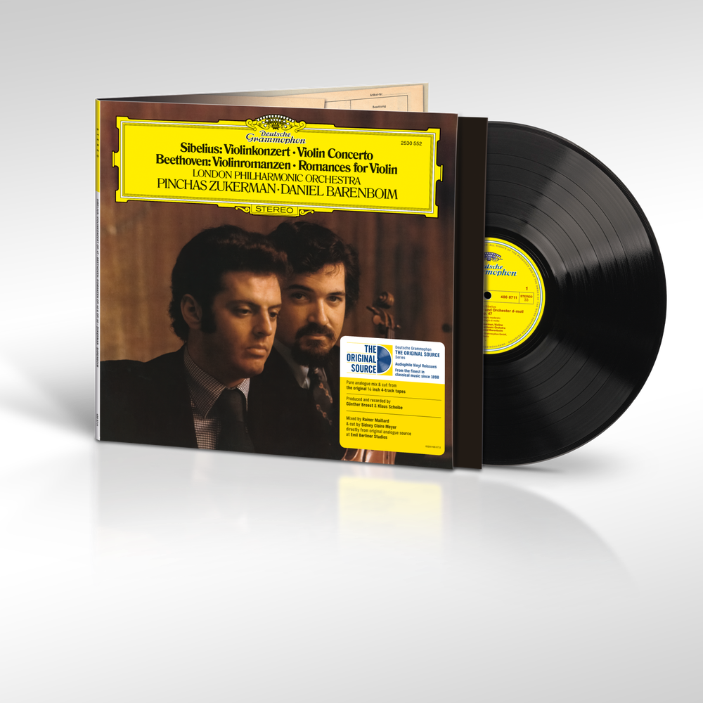 Sibelius: Violin Concerto: Beethoven: Violin Romances (LP) Packshot