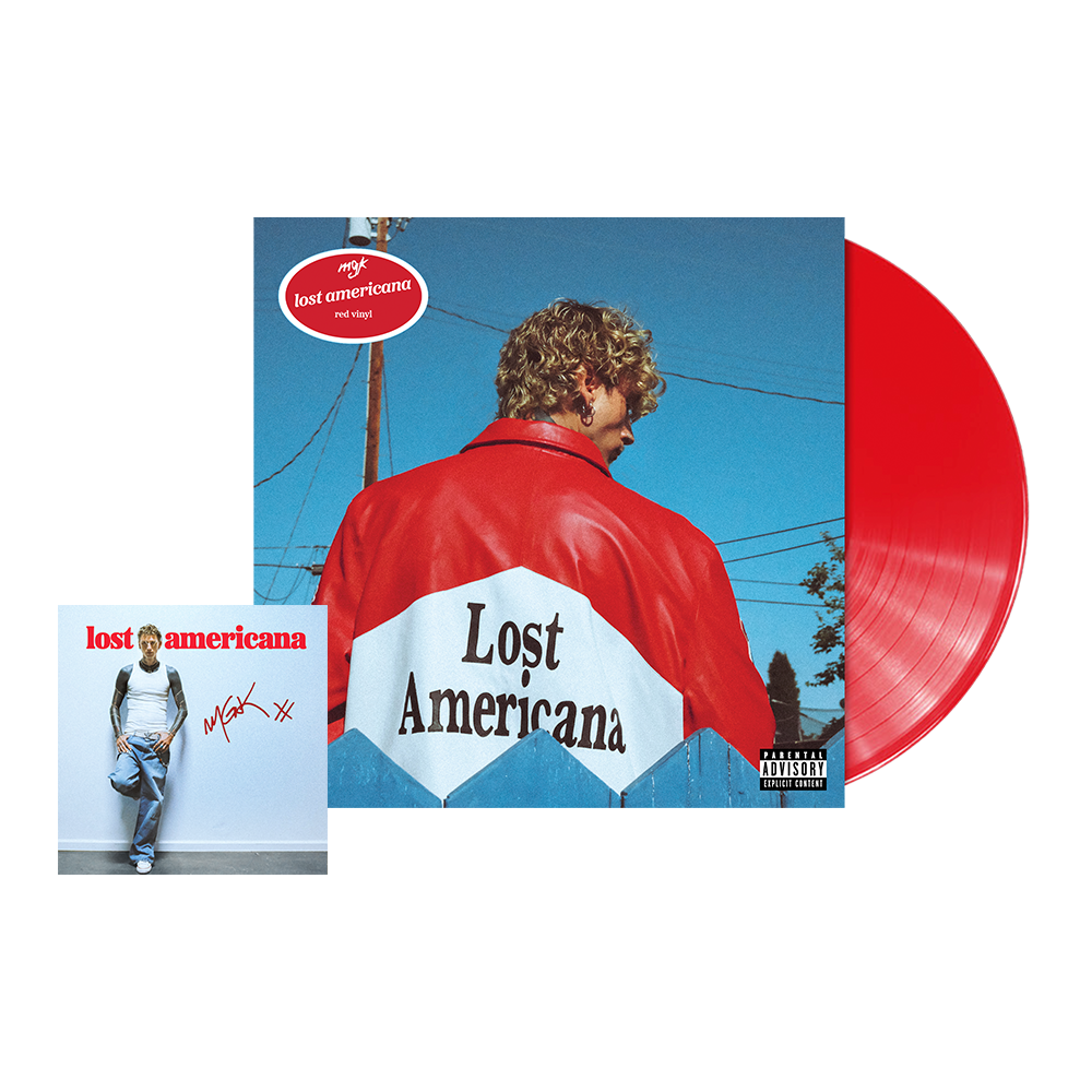 lost americana (LP) + signed art card