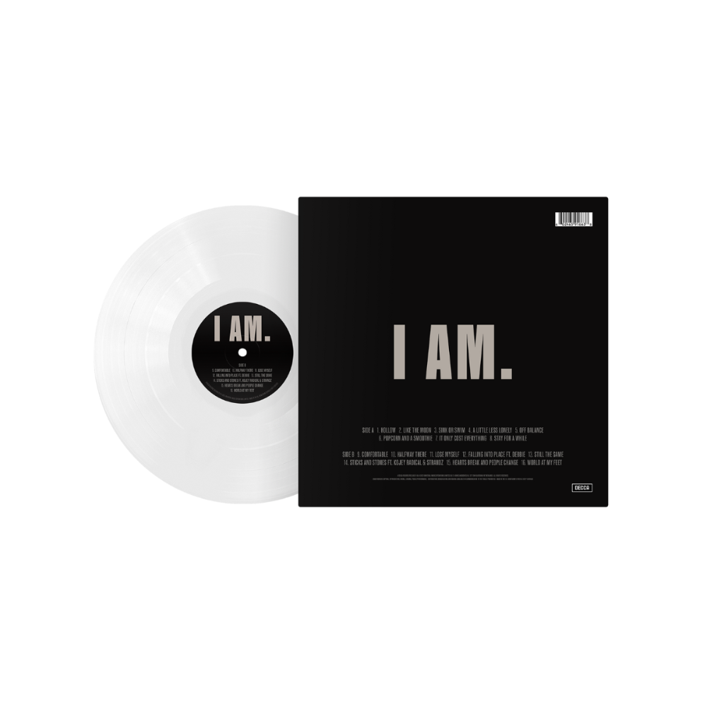 I AM. (Clear LP) + Signed Art Card Back